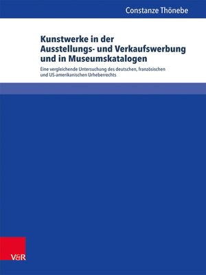 cover image of Kunstwerke in der Ausstellungs- und Verkaufswerbung und in Museumskatalogen